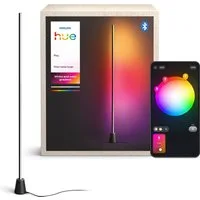 Philips Hue LED Stehlampe Play Stehleuchte, 135 cm, RGBW, Weiß & Farbverläufe, smartes Licht, Abschaltautomatik, Bluetooth, CCT - über Fernbedienung, Dimmer, Dimmfunktion, Farbsteuerung, Farbwechsel, Leuchtdauer einstellbar, Memoryfunktion, Nachtlich