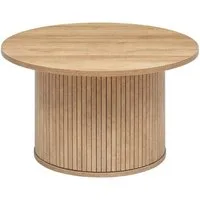 Atmosphera Créateur d'intérieur Beistelltisch Runder Kaffeetisch COLVA, Spule, Ø 70 cm (funktional), keine