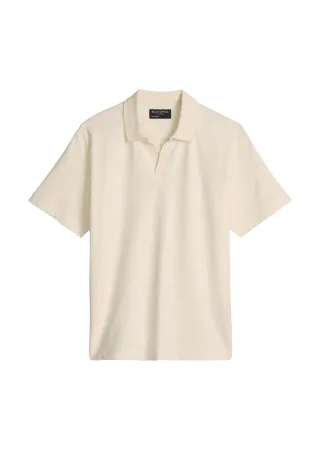 Marc OPolo Casual - DfC Poloshirt Jersey Structure regular Silky White - Gr. - M