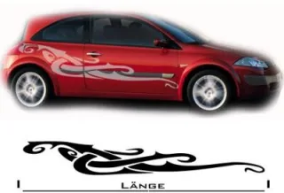 Auto Aufkleber "red" (als Paar geliefert)