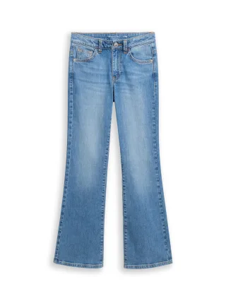 tom tailor kids - Flared Jeans mit Stretch mid stone bright blue denim - Gr. - 146