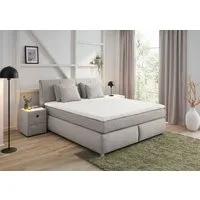 Jockenhöfer Gruppe Boxspringbett "Carla", wahlweise mit oder ohne Bettkasten, inkl. 4 Kissen, erhältlich in den Breiten 160 & 180cm