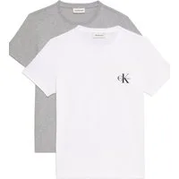 Calvin Klein Jeans T-Shirt MONOLOGO CN 2 PACK TEE (Packung, 2-tlg., 2er-Pack), Logoschriftzug