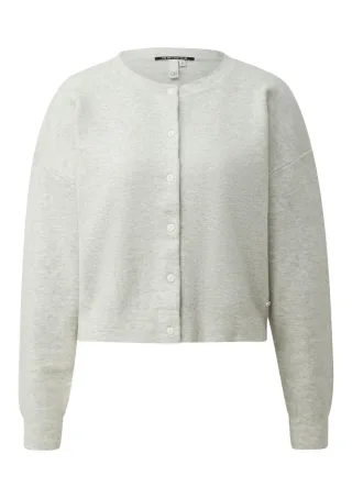Q/S designed by - Strickjacke grau - Gr. - L