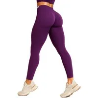 Smilodox Leggings Amaze Pro mit Scrunch-Effekt, High Waist V-Shape Sport & Yogahose Seamless Push Up Booty Fitnesshose Blickdicht Yoga Gym Figurformend
