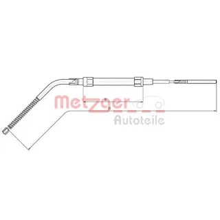 Metzger Handbremsseil hinten BMW 3er E36 Compact