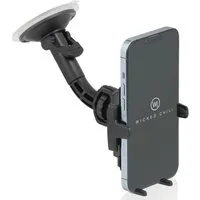 Wicked Chili Smartphone-Halterung KFZ Handyhalterung für iPhone 17 16 15 14 13 12 11, (1er Set, 2-tlg., Made in Germany, Auto Halterung mit Kugelgelenk und Saugnapf für iPho)