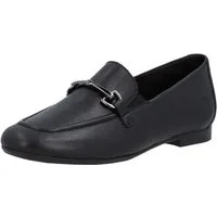 Remonte Loafer Slipper, Schlupfschuh, Spangenschuh mit kleinen Stretcheinsätzen