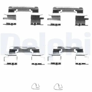 Delphi Zubeh?r f?r Bremsbel?ge vorne Toyota Camry V3