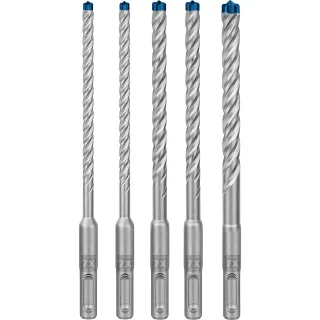 Bosch EXPERT SDS plus-7X Hammerbohrer-Set, für Bohrhämmer 5-tlg 6, 6, 8, 8, 10mm - 2608900198