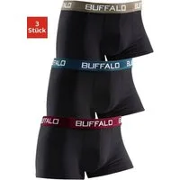 Buffalo Boxer Boxershorts für Jungen (Packung, 3-St) mit kontrastfarbenem Bündchen