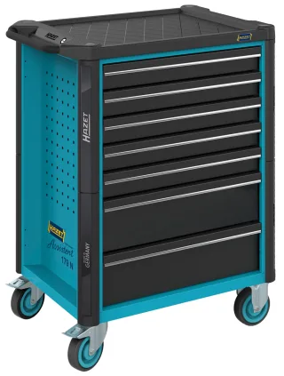 HAZET Werkstattwagen Assistent 179N leer schwarz/blau - 179N-7