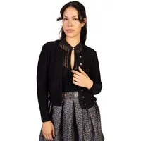 Trachtl Trachtenjacke Trachtl Jacke - Strickjacke 34 Schwarz
