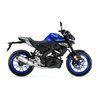 LeoVince Sport Auspuff Komplettanlage LV ONE EVO Edelstahl Yamaha MT-125 Bj. 2020 EURO-4 +Kat