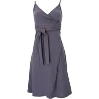Guru-Shop Midikleid Minikleid aus Bio-Baumwolle, Wickelkleid,.. alternative Bekleidung