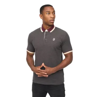 Crosshatch - "Chimlacks" Poloshirt für Herren (Schwarz)