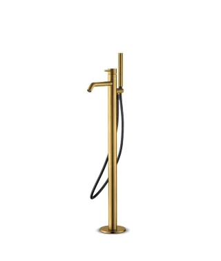 JEE-O Slimline Wannenarmatur freistehend, PVD gold matt, 800-3015 800-3015