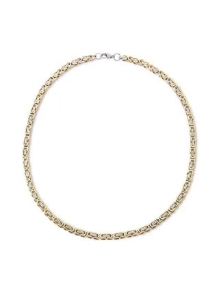 Steuer Modeschmuck Kette Königskette Edelstahl