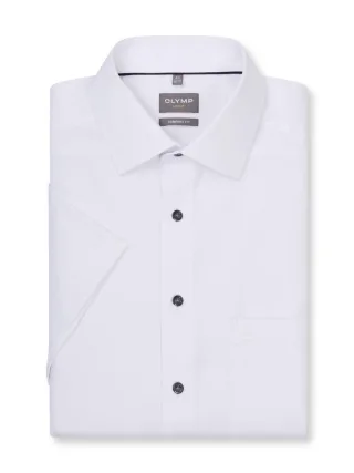 OLYMP - Comfort Fit: Businesshemd weiß - Gr. - 41