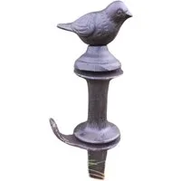Deko-Impression Umlenkrolle Gartenschlauchrolle Vogel Umlenkrolle Schlauchführung mit Erdspieß, (1 St)