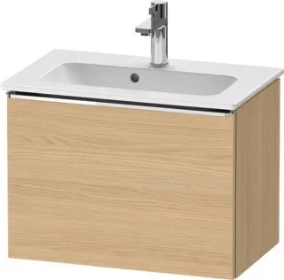 Duravit D-Neo Waschtischunterbau wandhängend Natur Eiche Matt 610x372x440 mm - DE4268010300000 DE4268010300000