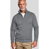 Promodoro Sweatjacke Stand-Up Collar Jacke auch in großen Größen mit angerauter Innenseite, auch in großen Größen bis 5XL