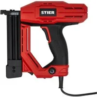 Stier Elektro-Tacker STIER Elektro-Kombi-Tacker TK-18 230 V mit 400 Nägeln und Klammern Nag