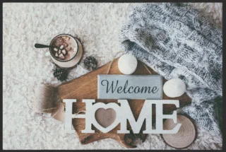 Fussmatte Welcome Home 4258 | Größe: 60 cm x 45 cm