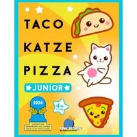 Asmodee Spiel Taco Katze Pizza Junior, Kinderspiel
