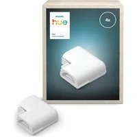 Philips Hue Kabelverbinder-Sortiment Flux Gradient LED-Streifen Zubehör, Eckverbinder, Set, 4-tlg., 4x Philips Hue Flux Gradient Lightstrip Zubehör, Eckverbinder