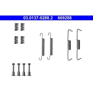 ATE Bremsbacken-Montagesatz hinten Audi BMW Porsche VW