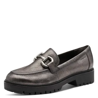 Tamaris - Da.-Slipper pewter - Gr. - 37