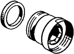 Hansa Perlator mit Kugelgelenk f., Bidetarmatur HANSA 59904920, 59904920 59904920