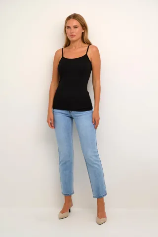 Jerseytop Regular fit Black