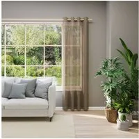 Neutex for you! Vorhang nach Maß EVA (1 St), Ösen, transparent, Uni-Voile mit elegantem Glanz