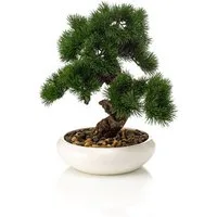 Kunstbonsai Kunst Bonsai Pinie MIRSANDA in Bonsaischale, 35cm Pinie, artplants, Höhe 35.0 cm