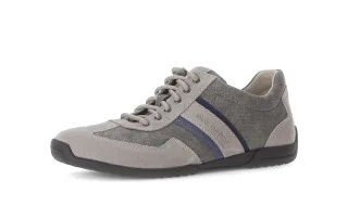pius gabor - Sneaker low Materialmix Leder/Lederimitat grau grau - Gr. - 10.5 UK