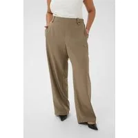 KAFFE Curve Stoffhose Casual Hose KCvictoria Große Größen