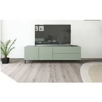 borchardt Möbel Lowboard Sophia, TV-Schrank Breite 152 cm, Metallfüße, grifflose Optik