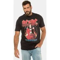 JP1880 T-Shirt T-Shirt XL AC/DC-Motiv Rundhalsausschnitt Halbarm