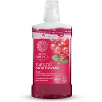 Natura Siberica Mundspülung Natural Mouthwash with LIMONNIK NANAI and CRANBERRY