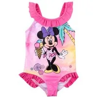 United Labels® Badeanzug Disney - Minnie Mouse, mit Rüschen