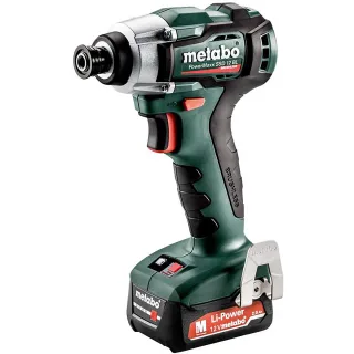 Metabo Akku-Schlagschrauber PowerMaxx SSD 12 BL metaBOX 118 - 12V 2x2Ah Li-Power + SC 30 - 601115500