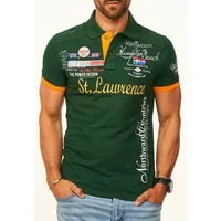 behype Poloshirt mit Stickerei als Freizeit Polo T-Shirt - Polo-Hemd für Herren Kurzarm Polohemd im Regular-Fit in Piqué-Qualität für Männer