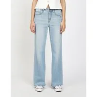 GANG Weite Jeans 94AMELIE WIDE (94AMELIE WIDE) mit geradem Beinverlauf, weicher Denim