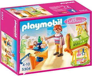 Playmobil 5304 - Babyzimmer mit Wiege