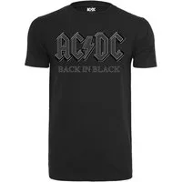Merchcode T-Shirt Merchcode Herren ACDC Back In Black Tee (1-tlg)