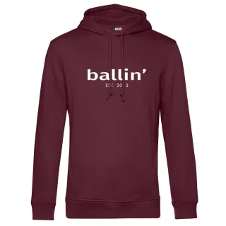 Basic Hoodie von Ballin Est. 2013 in der farbe Rot und in größe XL.