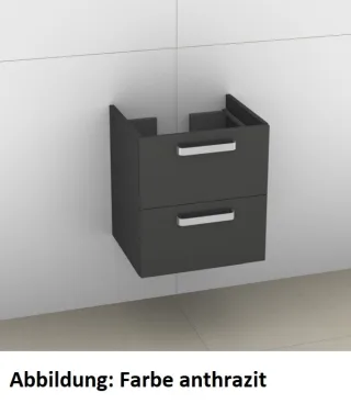 Artiqua 414 Waschtischunterschrank für Subway 613656,Weiß Matt Select, 414-WU2L-V42-7161-171 414-WU2L-V42-7161-171