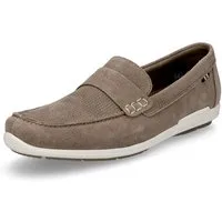 Rieker Rieker Herren Leder Slipper beige Slipper